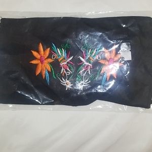 Embroidered face mask